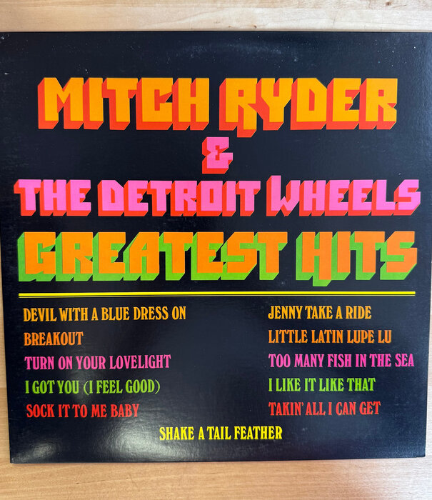 Mitch Ryder - Greatest Hits - SR59020 - Vinyl LP (USED)