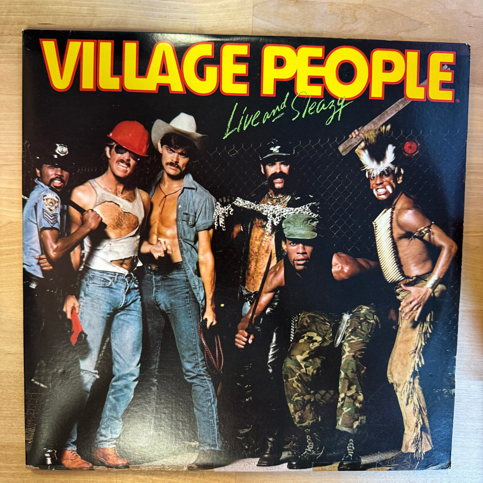 Village People – Live And Sleazy - NBLP-2-7183 - Vinyl LP (USED)