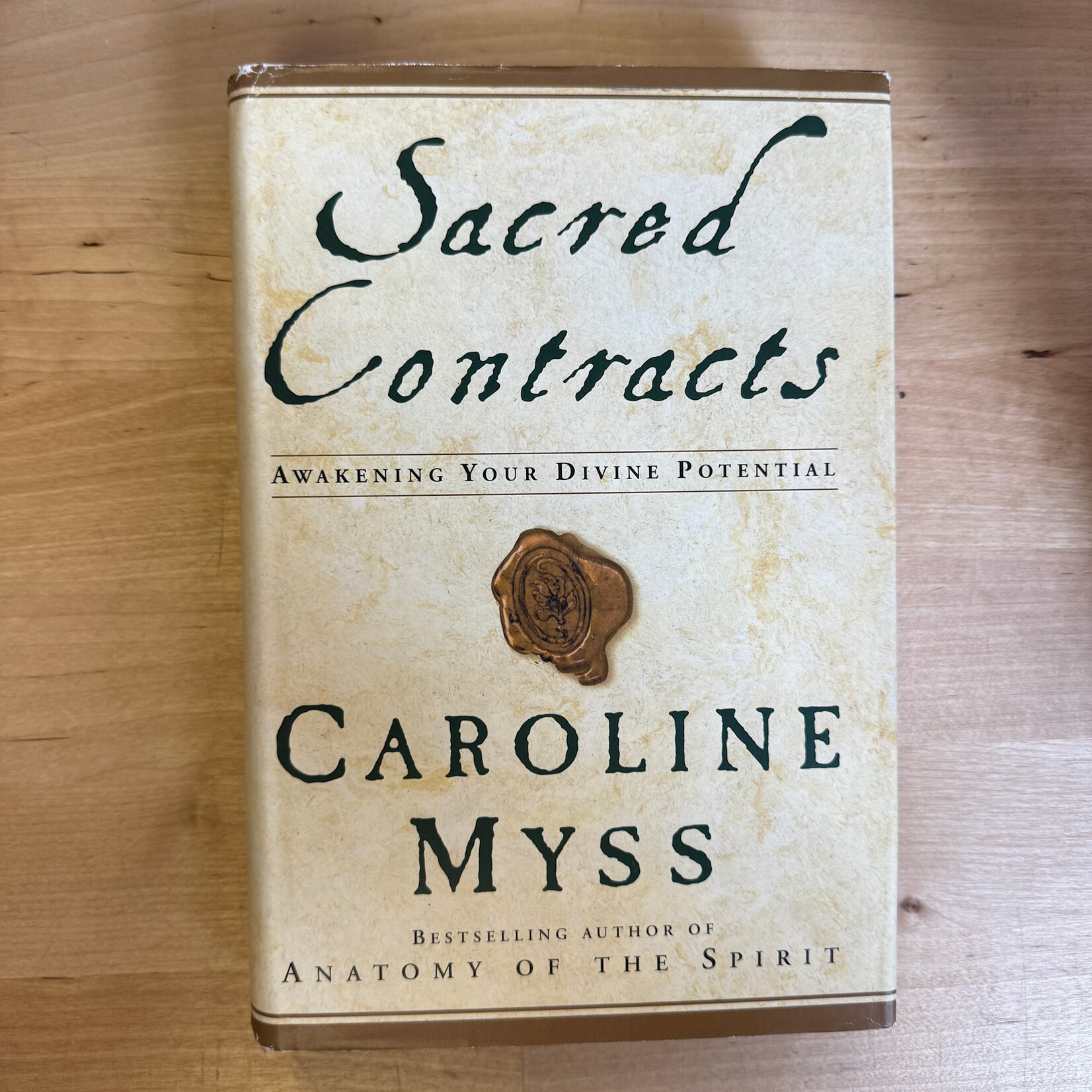 Caroline Myss - Sacred Contracts - Hardback (USED)