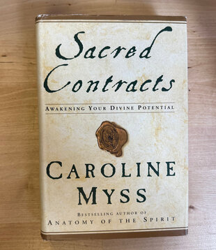Caroline Myss - Sacred Contracts - Hardback (USED)