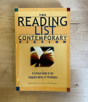 David Rubel (Editor) - The Reading List: Contemporary Fiction - Paperback (USED)