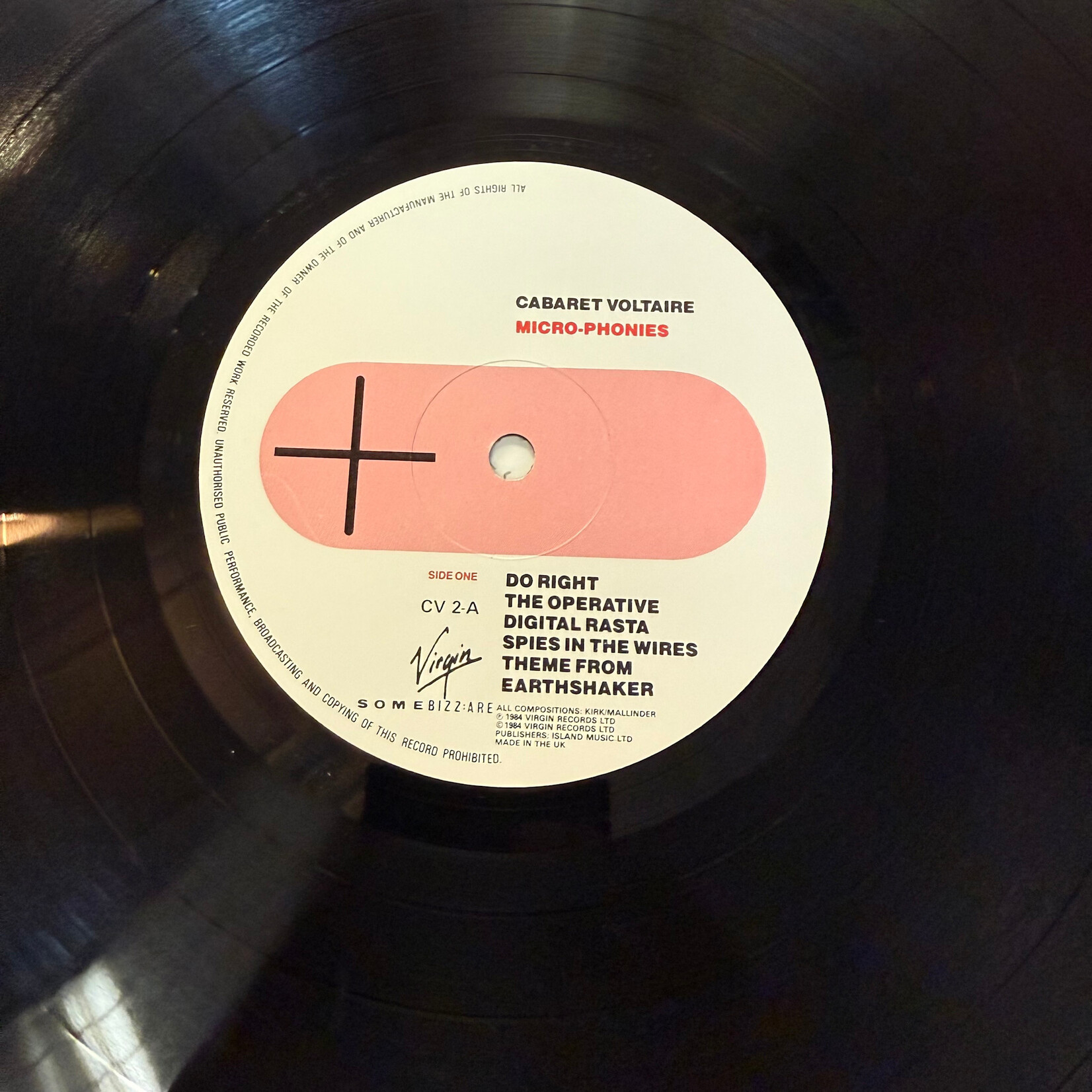 Cabaret Voltaire - Micro Phonies (UK) - CV2 - Vinyl LP (USED)