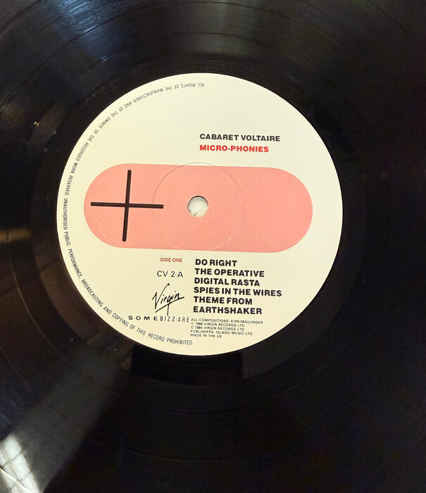 Cabaret Voltaire - Micro Phonies (UK) - CV2 - Vinyl LP (USED)