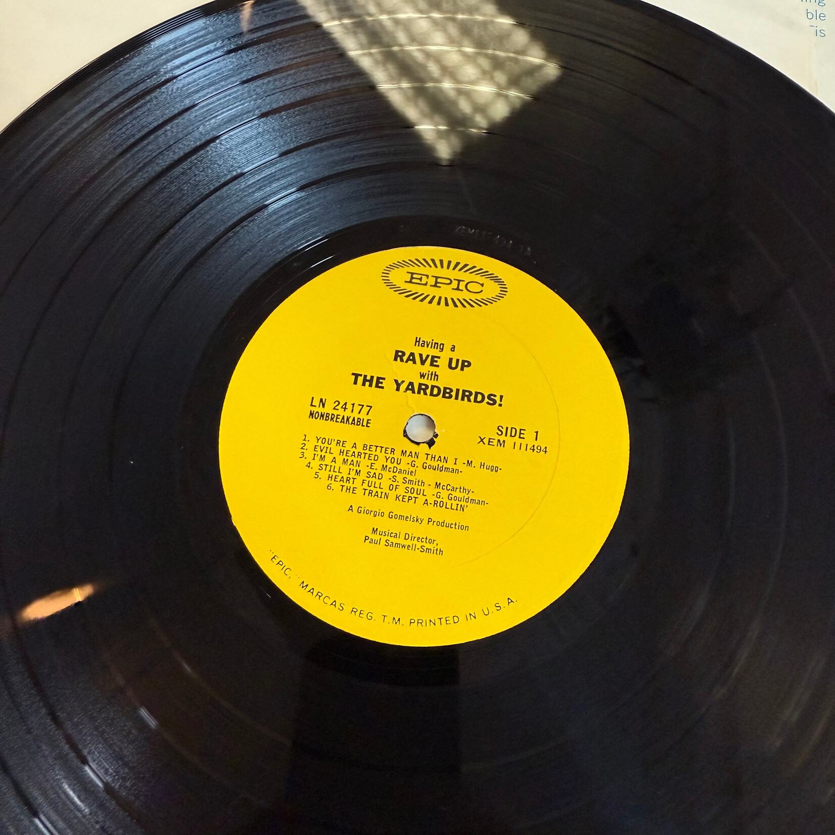 Yardbirds - Having A Rave Up - LN 24177 - Vinyl LP (USED)