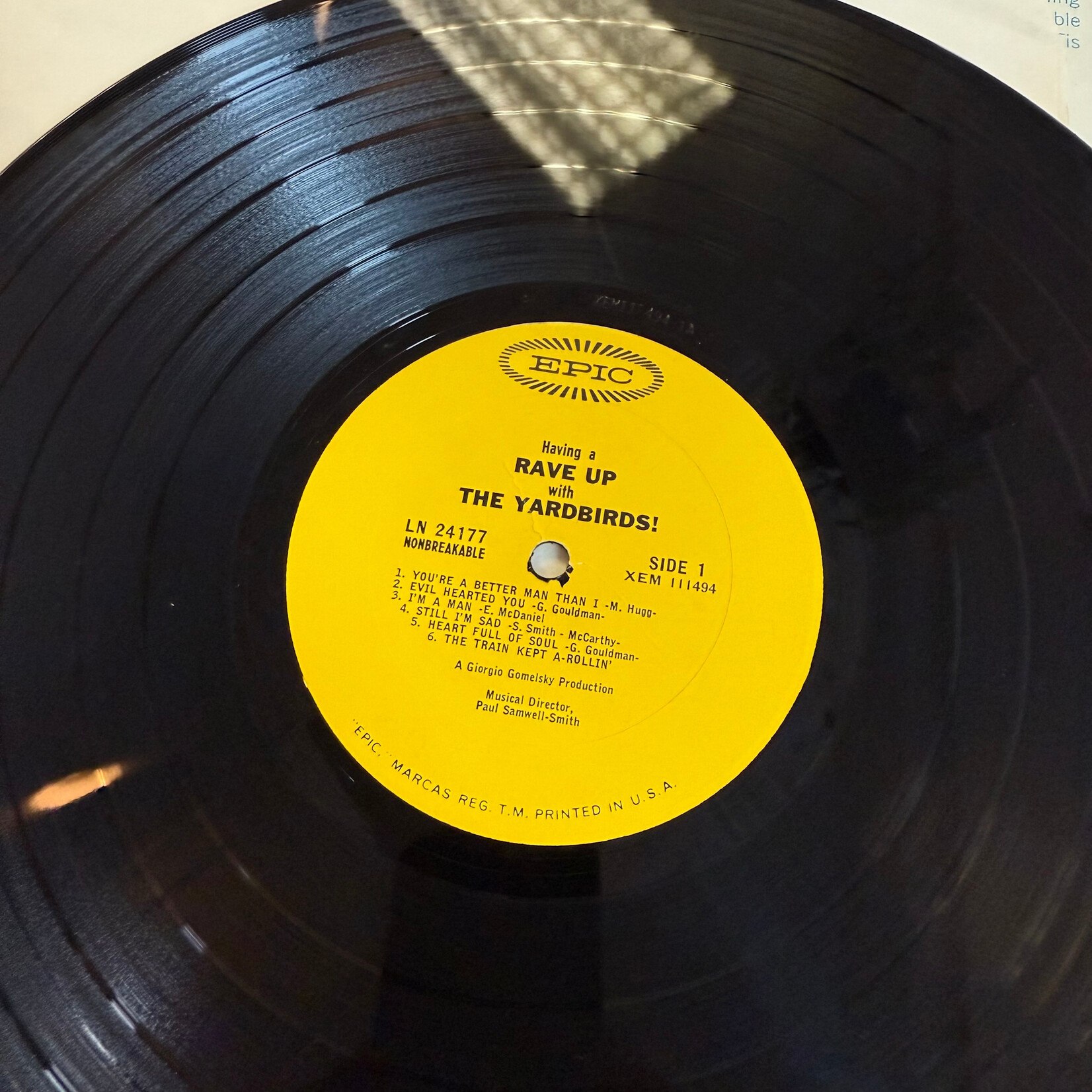 Yardbirds - Having A Rave Up - LN 24177 - Vinyl LP (USED)