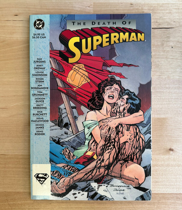 Superman - The Death Of Superman (First Edition) - Paperback (USED)