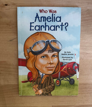 Kate Boehm Jerome - Who Was Amelia Earhart? - Paperback (USED)