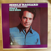 Merle Haggard And The Strangers - Sing A Sad Song - SF 8 0708 - Vinyl LP (USED)