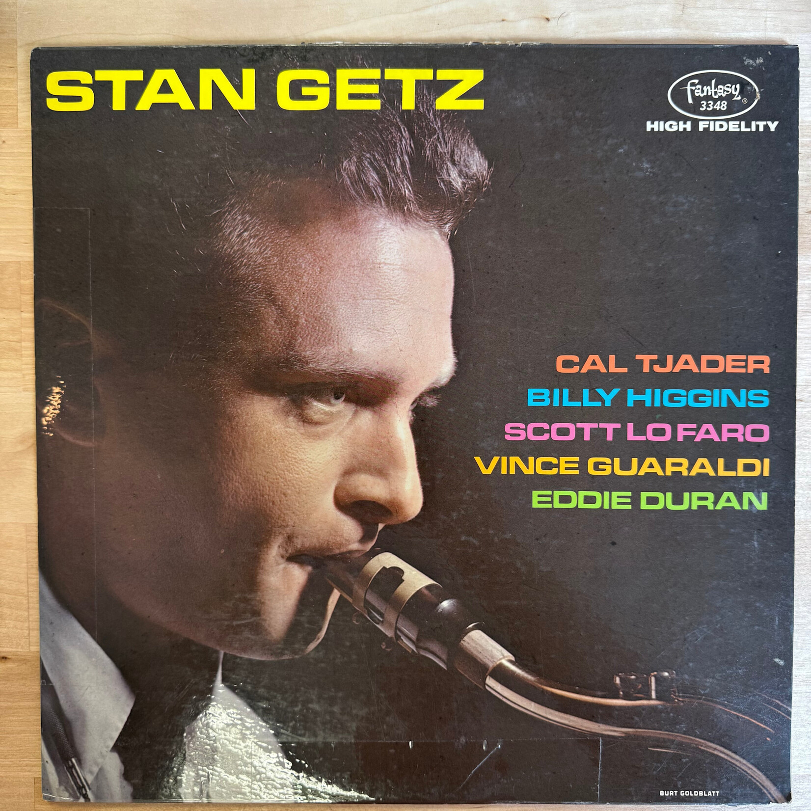 Stan Getz - Stan Getz (RED) - 3348 - Vinyl LP (USED)