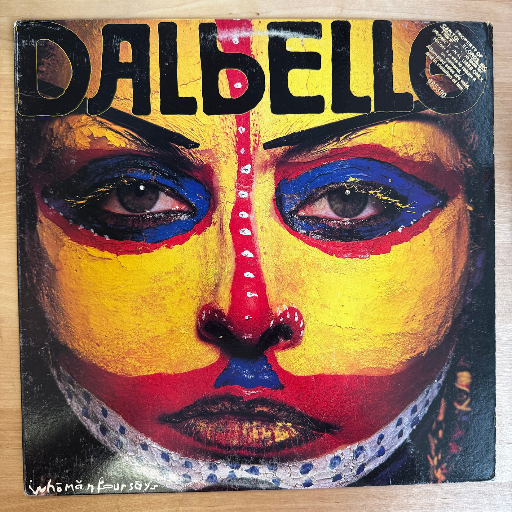Dalbello - Whōmănfoursāys (PROMO) - ST12318 - Vinyl LP (USED)