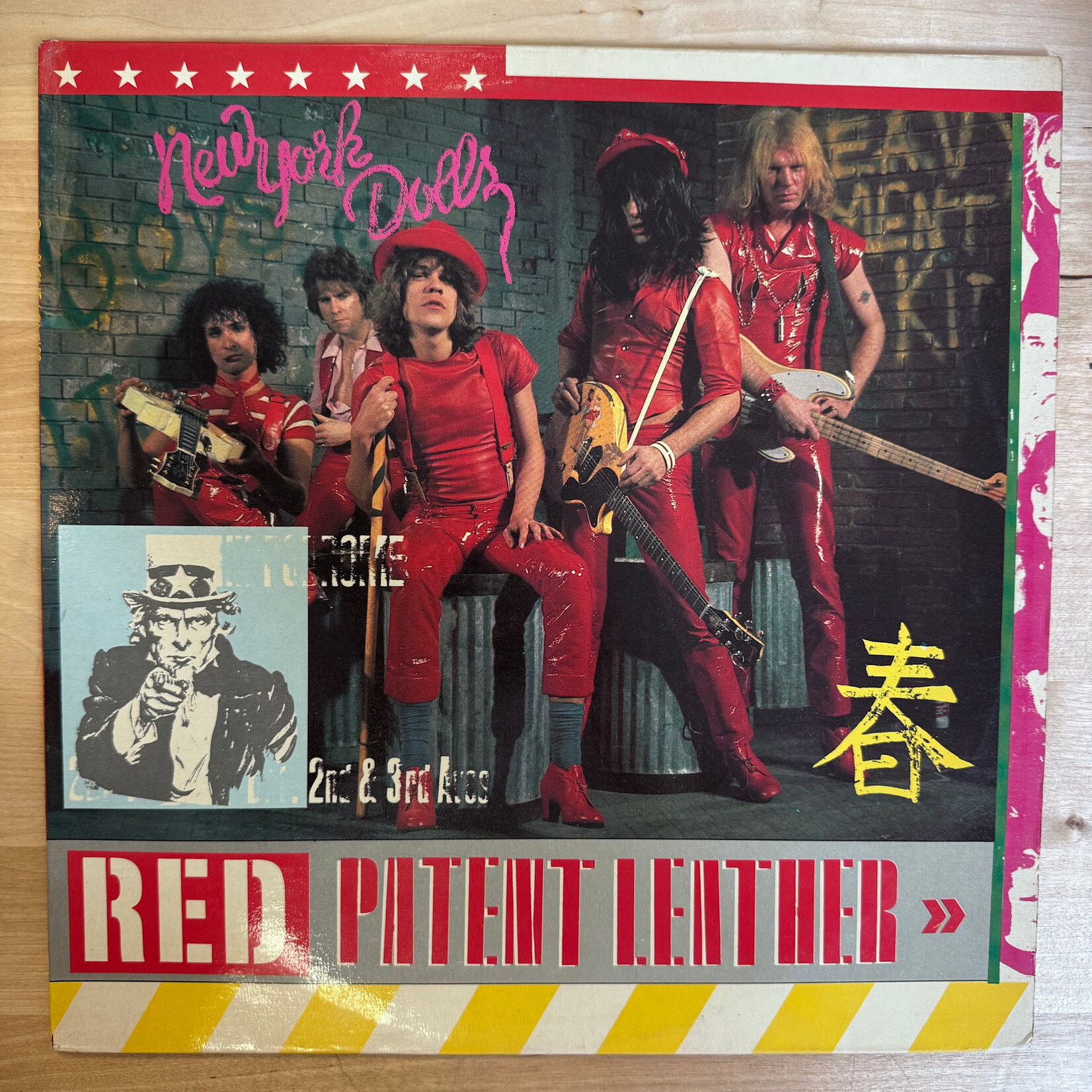 New York Dolls – Red Patent Leather (RED) - FC007 - Vinyl LP (USED)