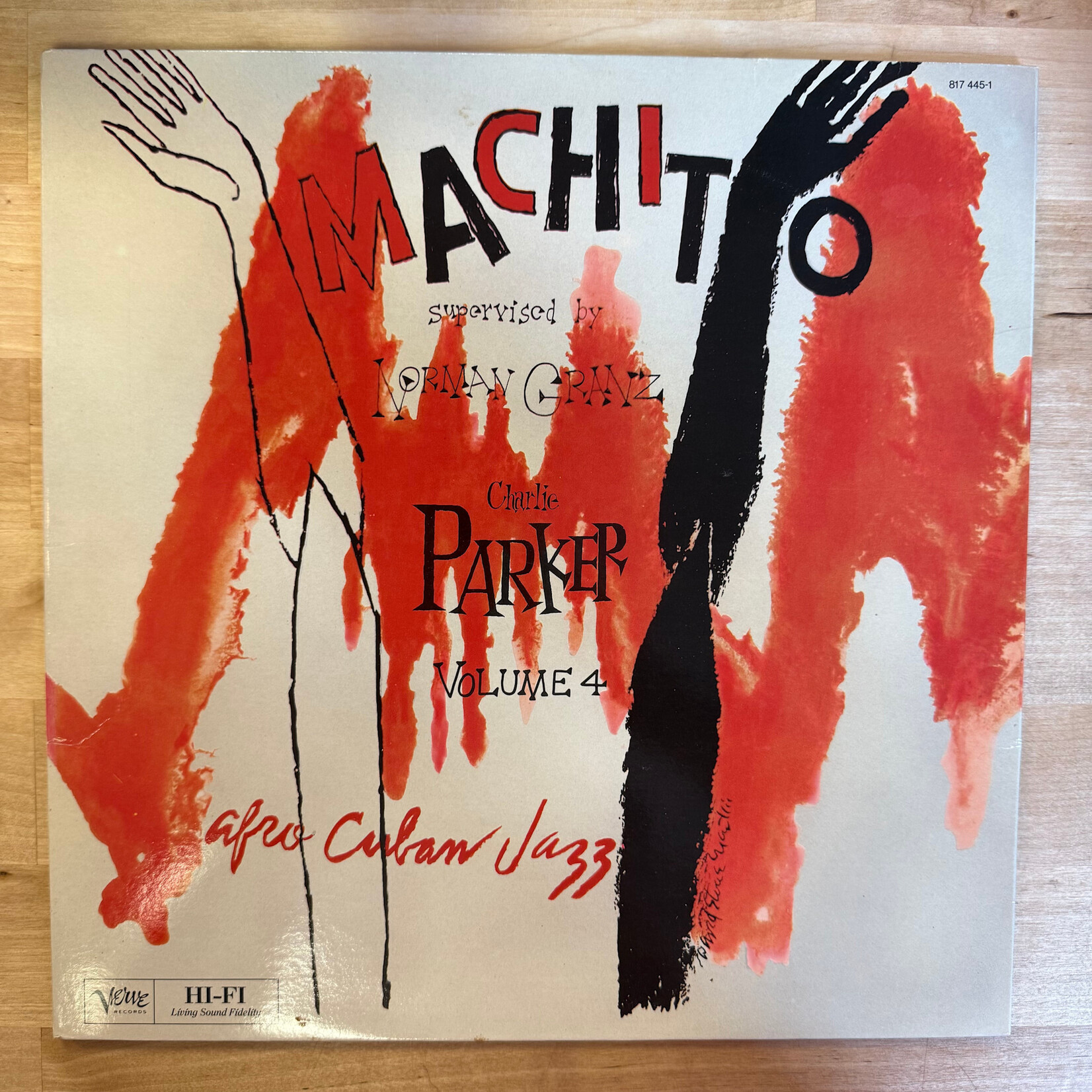 Charlie Parker, Machito - Bird On Verve Volume 4 (1984 RE) - 817 445 1 - Vinyl LP (USED)