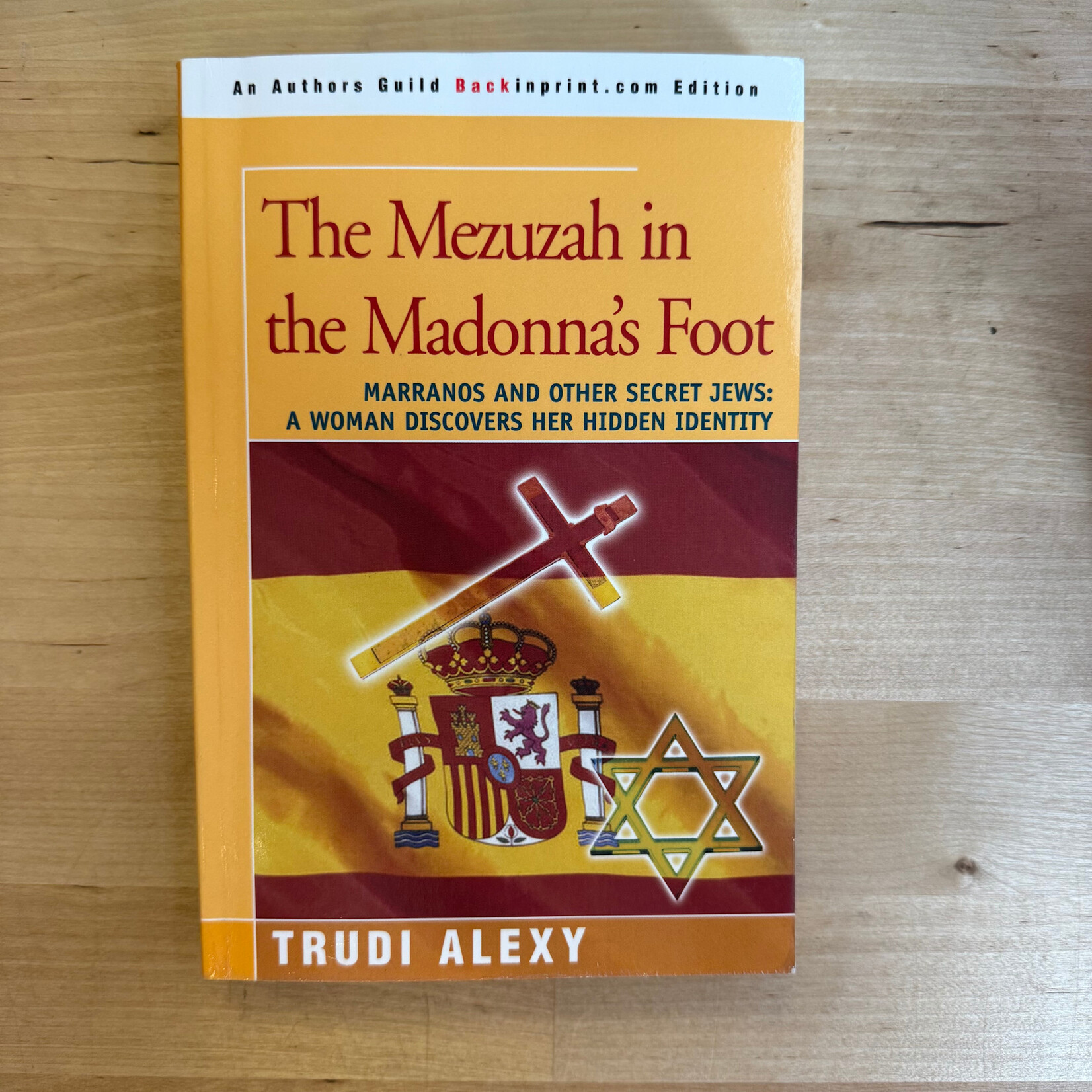 Trudi Alexy - The Mezuzah In The Madonna’s Foot (SIGNED) - Paperback (USED)