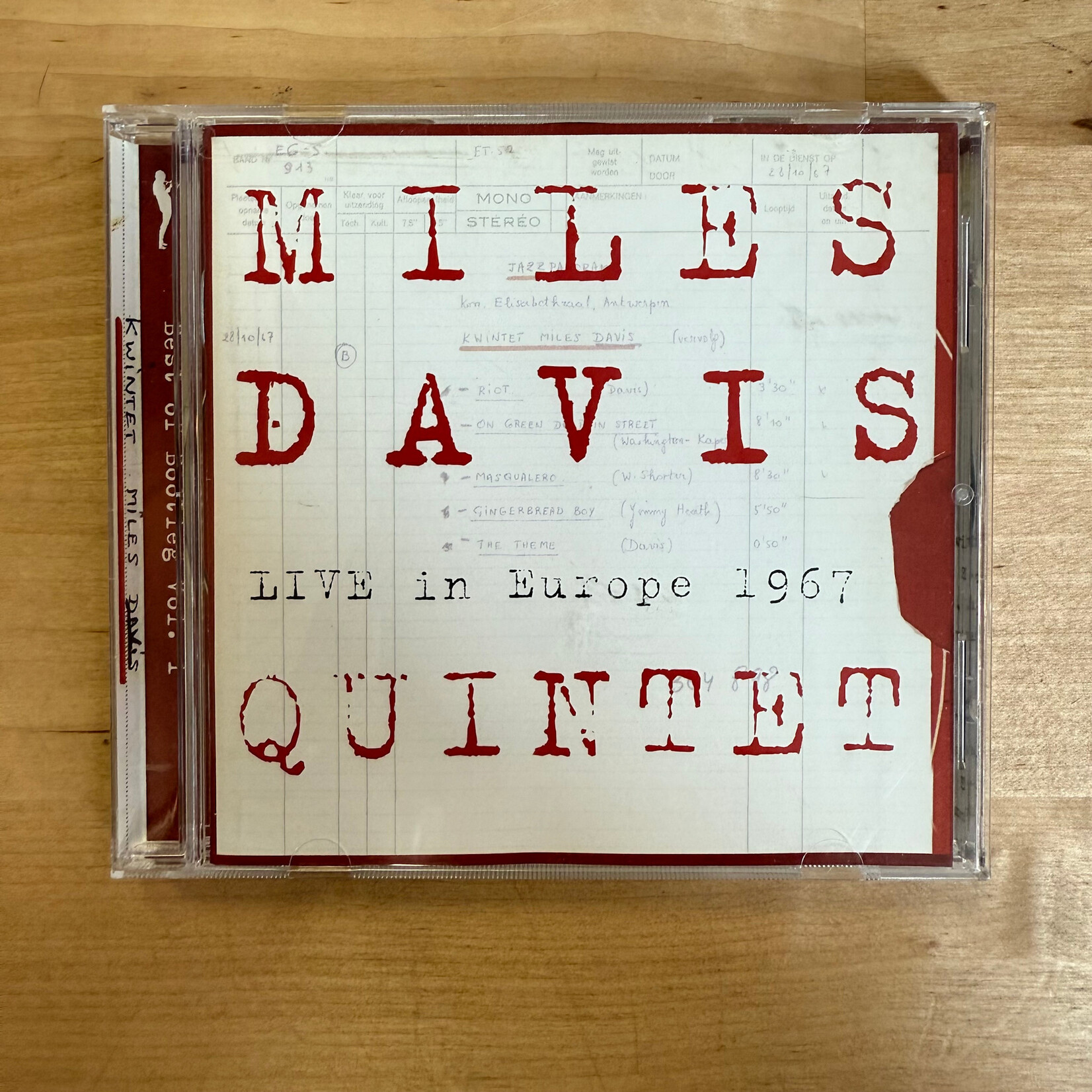 Miles Davis - Live In Europe 1967 - CD (USED)