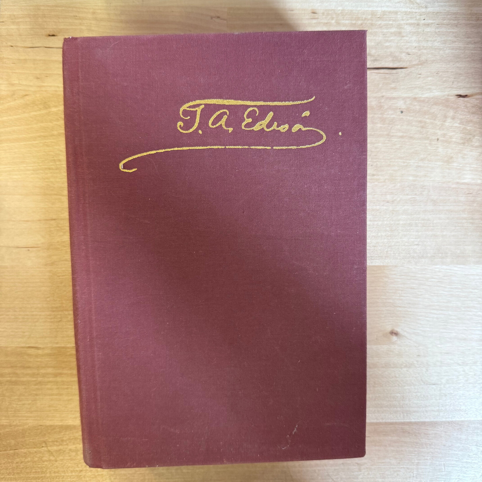 Robert Conot - Thomas Edison: A Streak Of Luck - Hardback (USED)