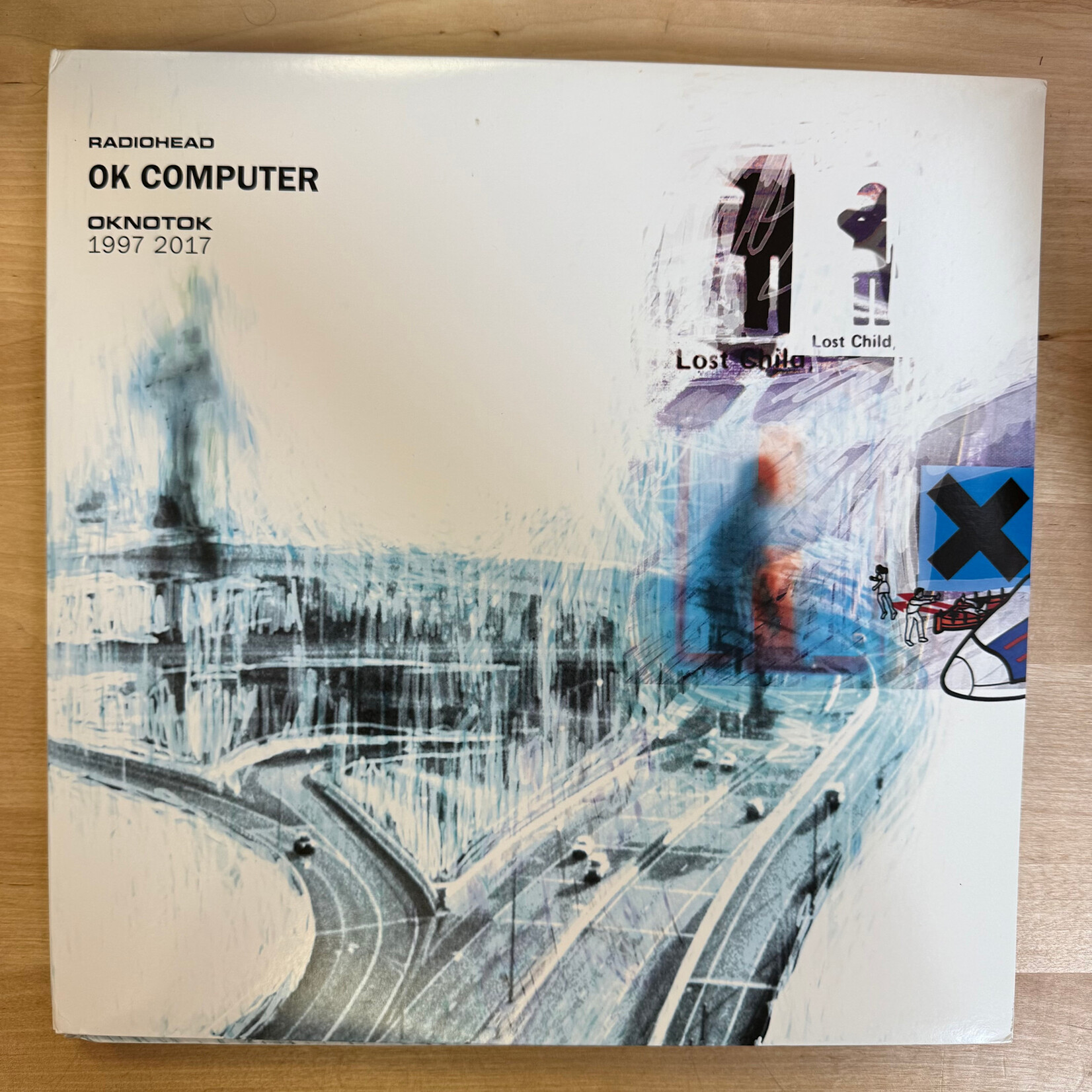 Radiohead - OK Computer OKNOTOK 1997 2017 (BLUE) - XLLP868 - Vinyl LP (USED)