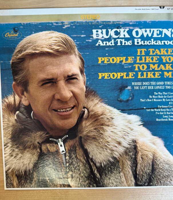 Buck Owens - It Takes People Like You To Make People Like Me - ST2841 - Vinyl LP (USED)