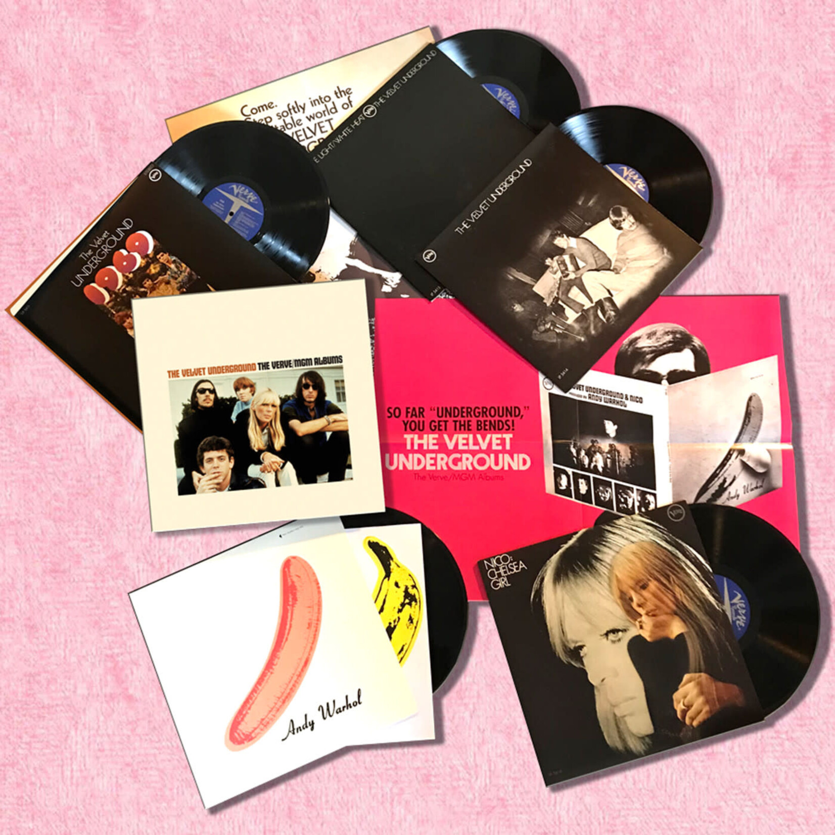 Velvet Underground - The Verve/MGM Albums - LP-VUBOX-4003 - Vinyl LP Box Set (NEW)