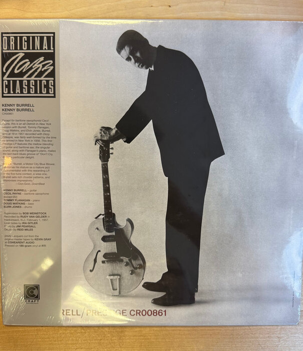 Kenny Burrell - Kenny Burrell (OJC) - CRF183934 - Vinyl LP (NEW)