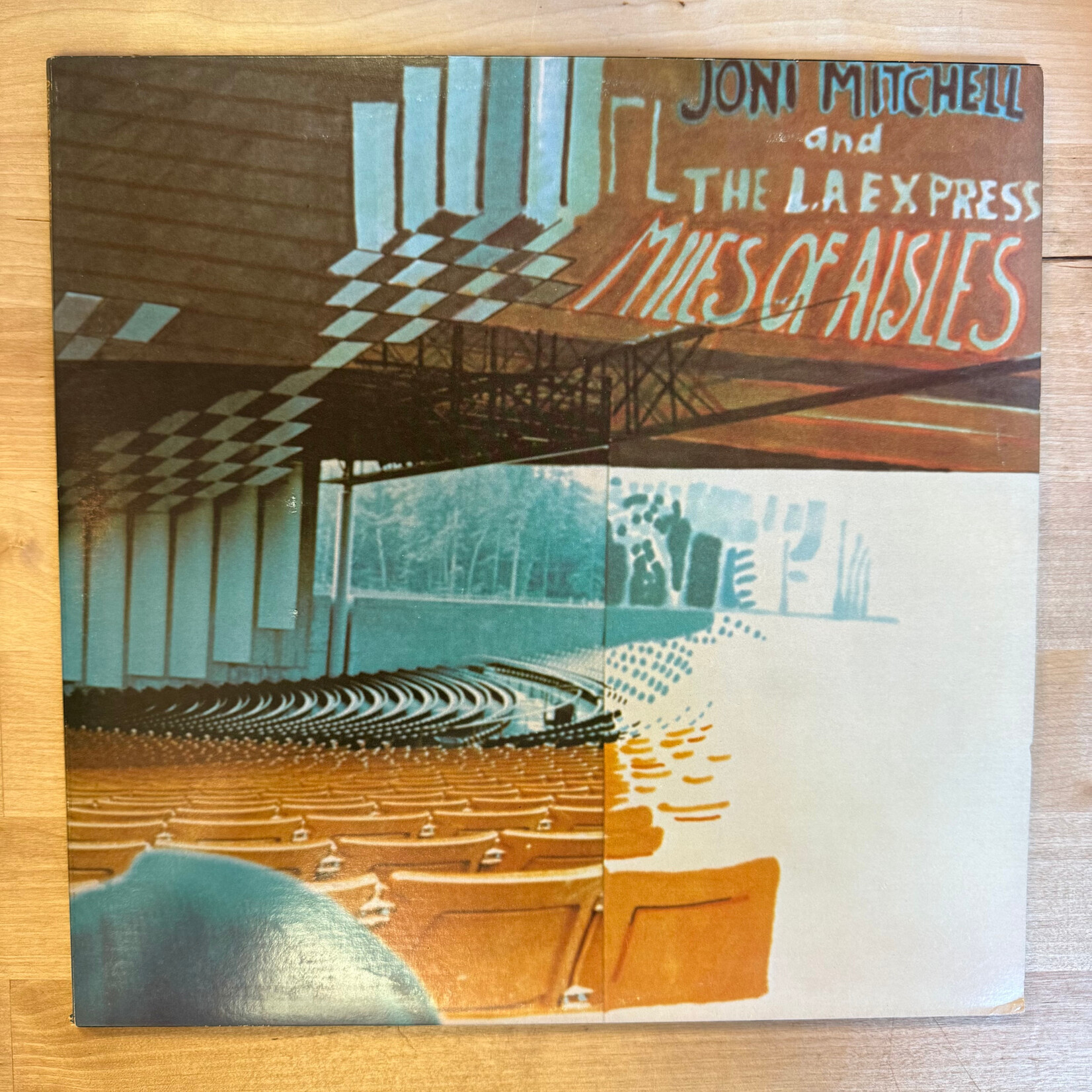 Joni Mitchell - Miles Of Aisles - AB 202 - Vinyl LP (USED)