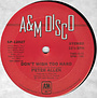 Peter Allen - Don't Wish Too Hard / I Go To Rio - SP12027 - Vinyl 12-Inch Single (USED)