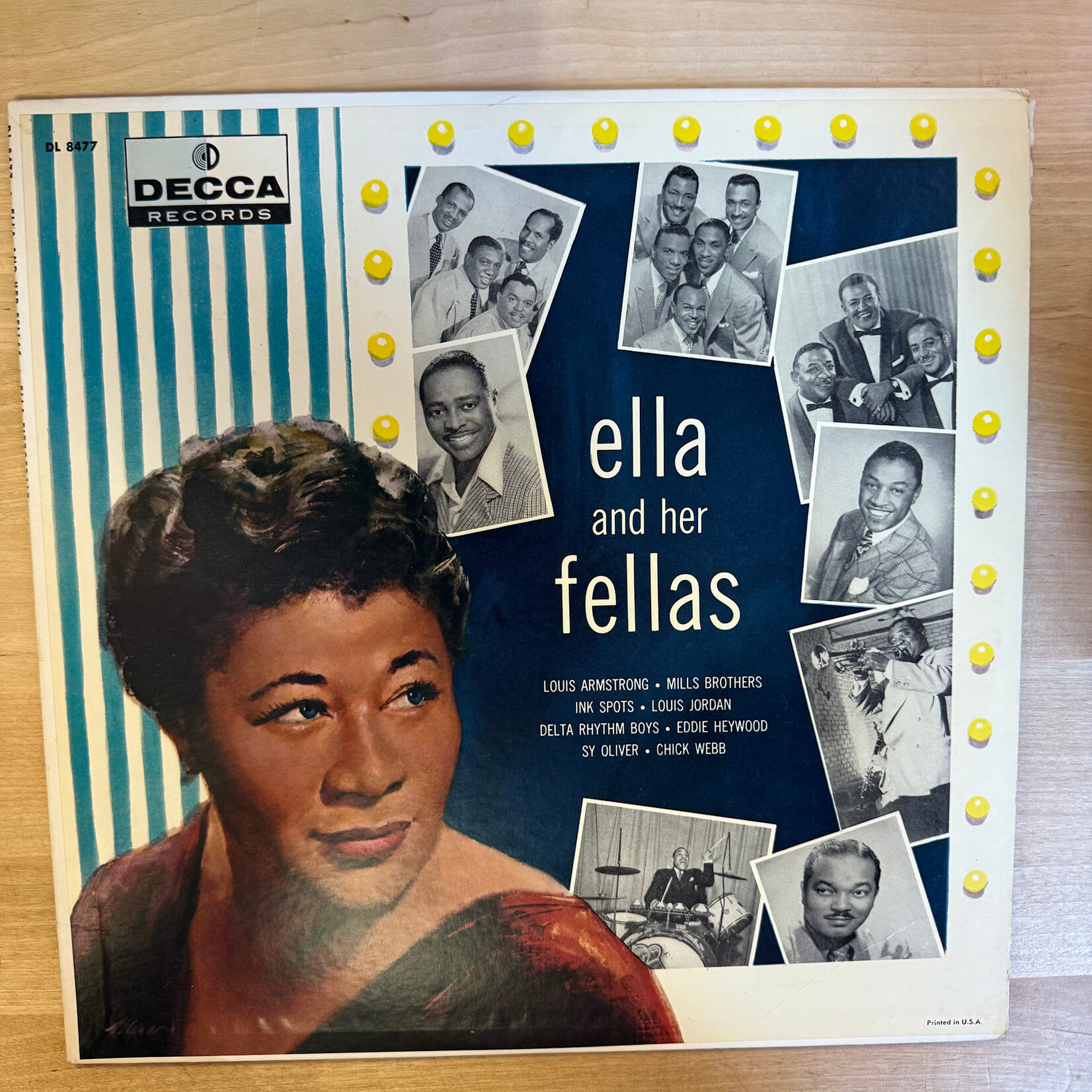 Ella Fitzgerald - Ella And her Fellas - DL8477 - Vinyl LP (USED)