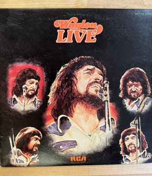 Waylon Jennings - Waylon Live - AFL1 1108 - Vinyl LP (USED)