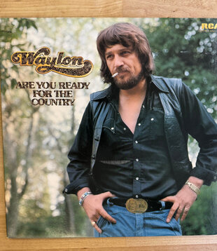 Waylon Jennings - Are You Ready For The Country - APL1 1816 - Vinyl LP (USED)