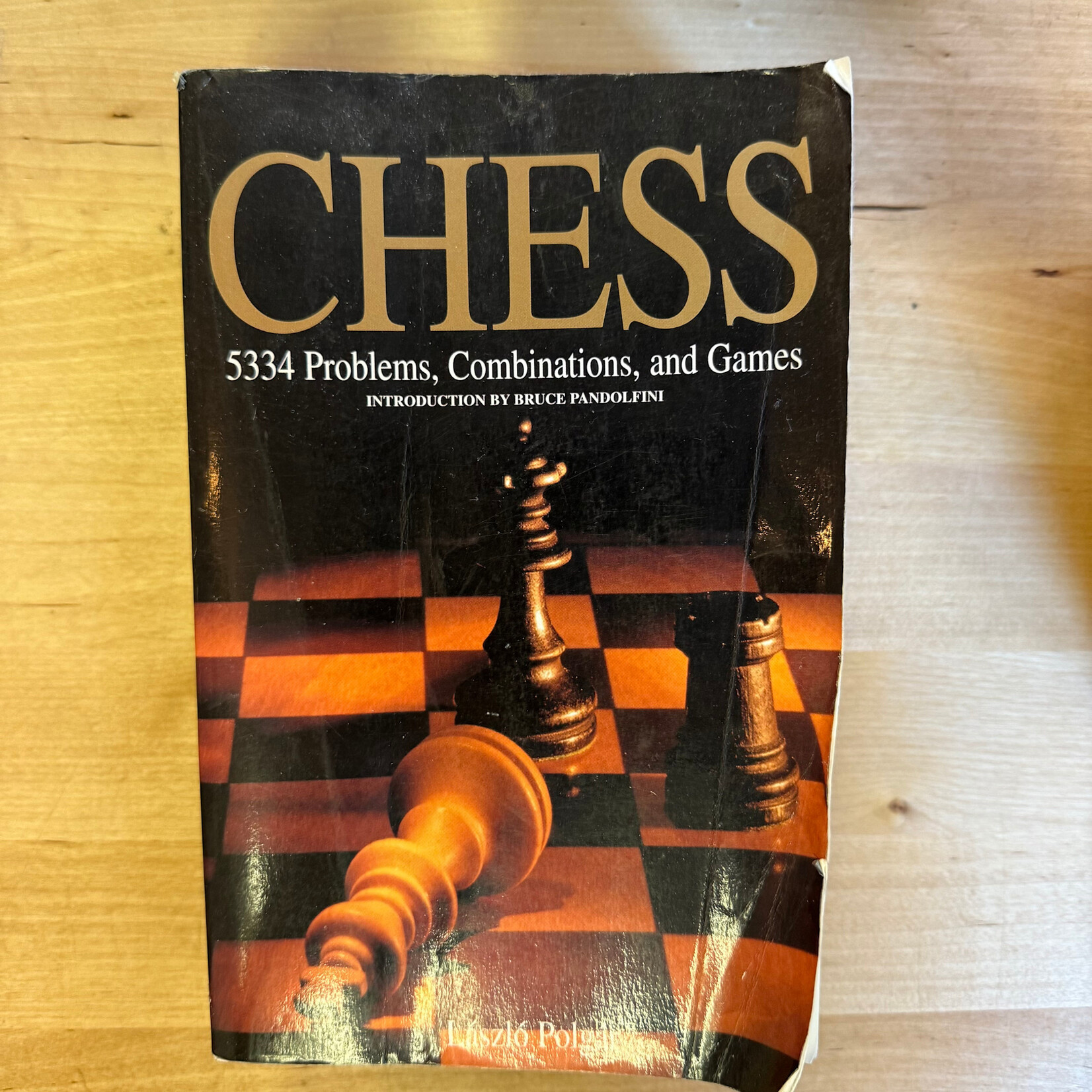Laszlo Polgar - Chess: 5334 Problems, Combinations And Games - Paperback (USED)