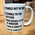 Morning Checklist (9 to 5) - Coffee Mug (NEW)