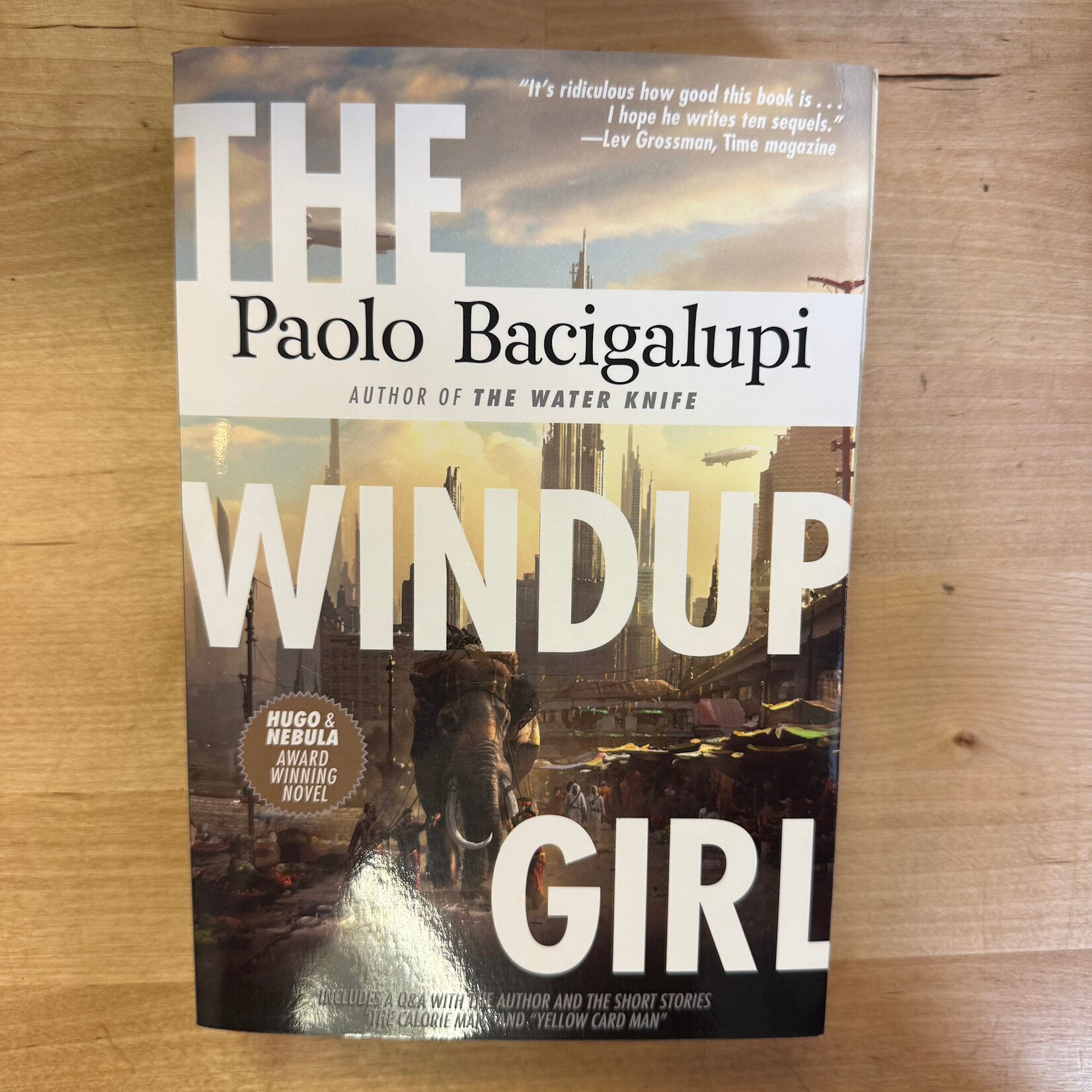 Paolo Bacigalupi - The Windup Girl - Paperback (USED)