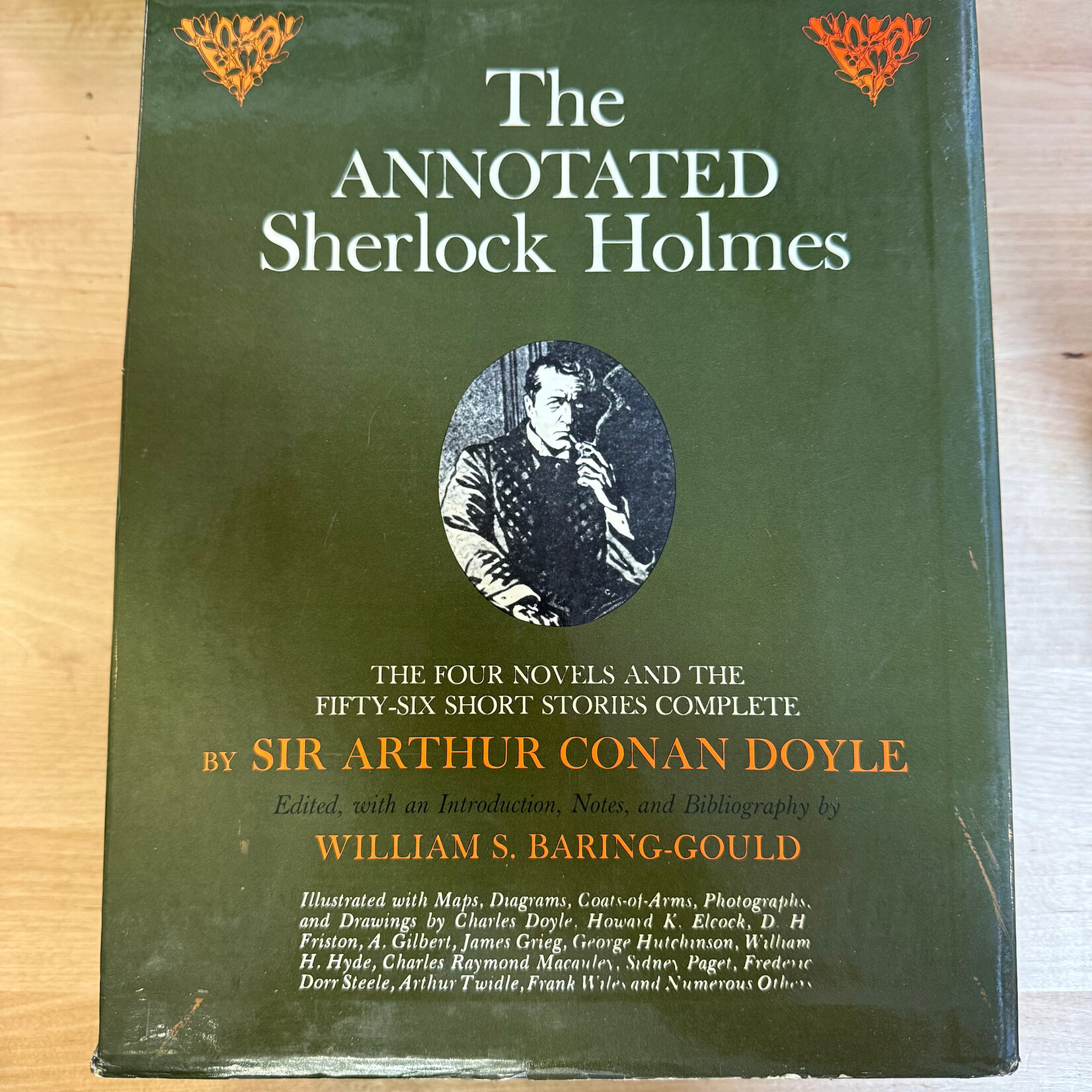 Arthur Conan Doyle - The Annotated Sherlock Holmes - Two-Book Box Set Hardback (USED)