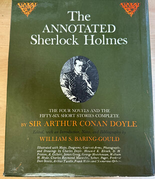 Arthur Conan Doyle - The Annotated Sherlock Holmes - Two-Book Box Set Hardback (USED)