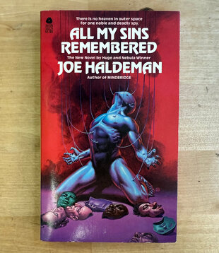 Joe Haldeman - All My Sins Remembered (SIGNED) - Paperback MM (USED - 5DB)