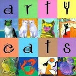 Vicky Cox, David Baird - Arty Cats - Hardback (USED)