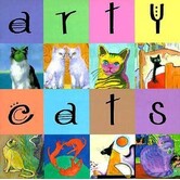 Vicky Cox, David Baird - Arty Cats - Hardback (USED)