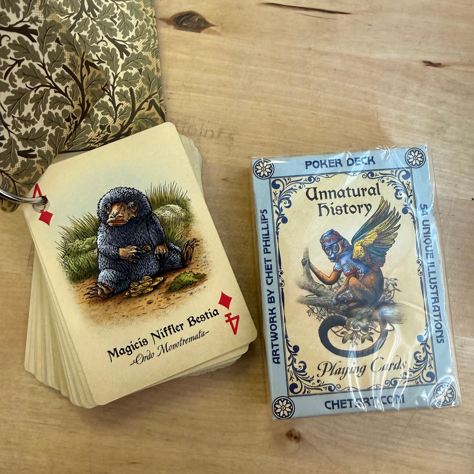 Unnatural History - Playing Cards (NEW)