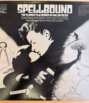 Charles Gerhardt / National Philharmonic Orchestra – Spellbound (The Classic Film Scores Of Miklós Rózsa) - ARL1 0911 - Vinyl LP (USED)