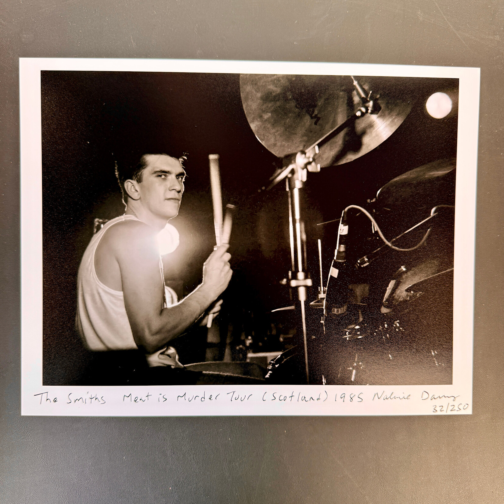Smiths - Mike Joyce Dundee (Limit 250) - Photograph (NEW)