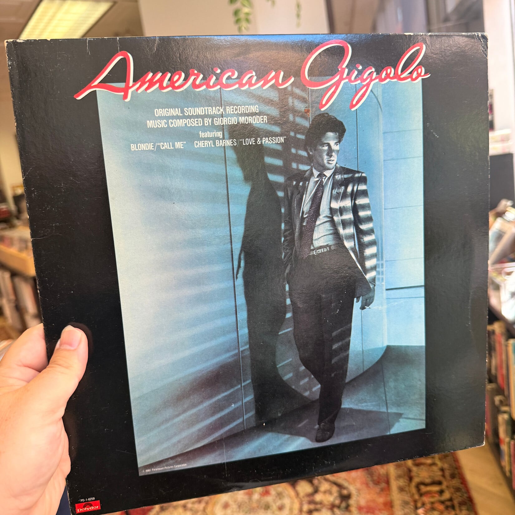 American Gigolo - Original Soundtrack Recording - PD 1 6259 - Vinyl LP (USED)