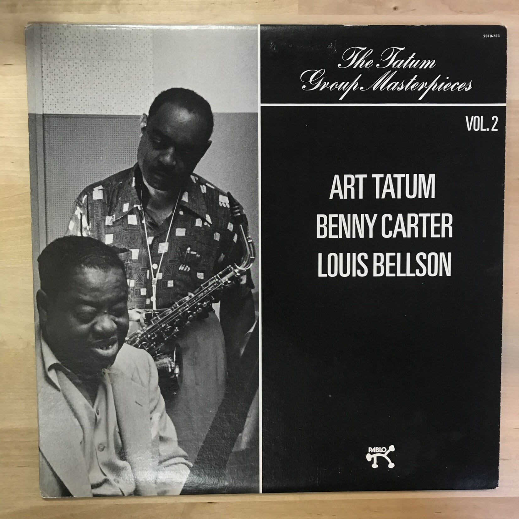 Art Tatum, Benny Carter, Louis Bellson - The Tatum Group Masterpieces Vol. 2 - 2310 733 - Vinyl LP (USED)