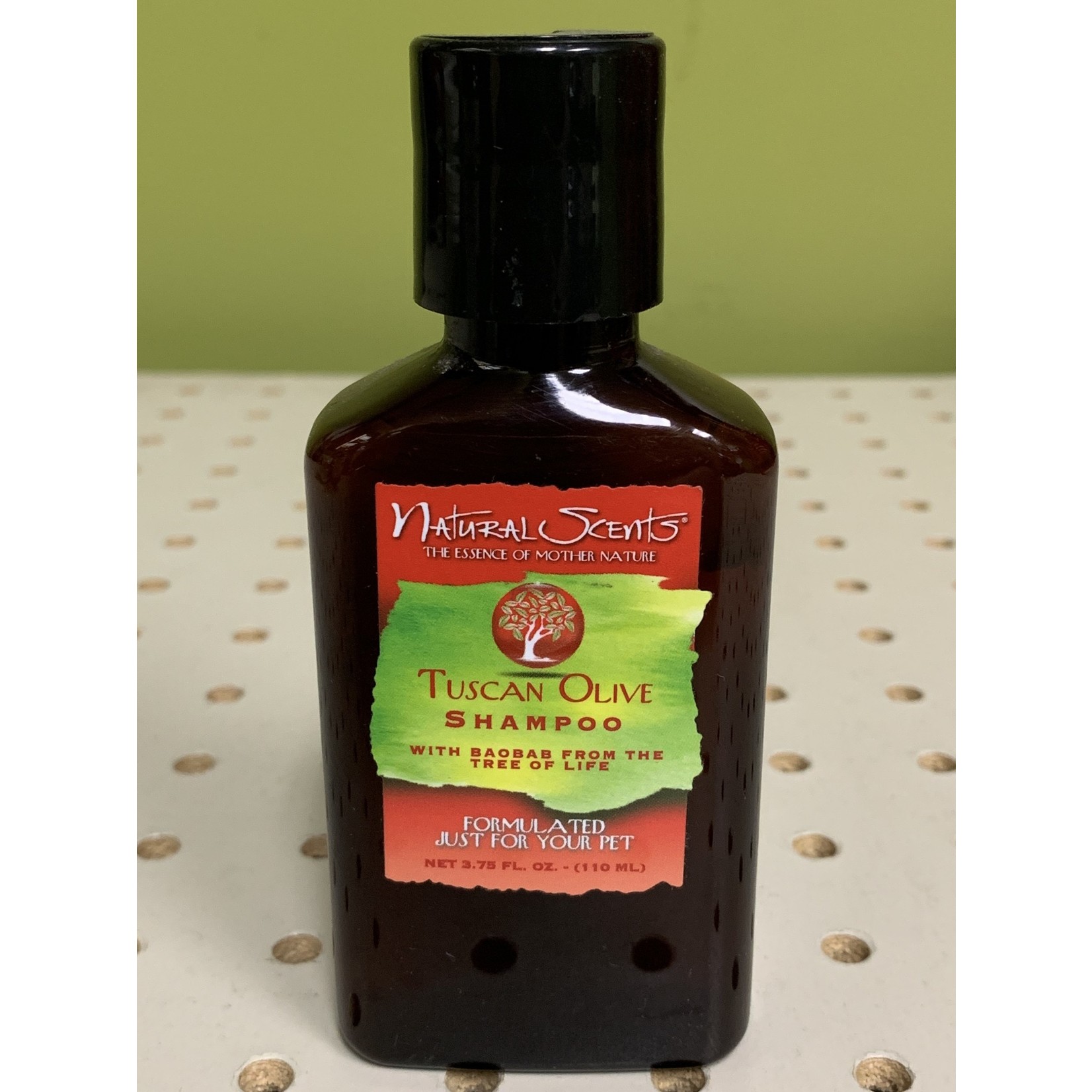 NATURAL SCENTS NATURAL SCENTS: Tuscan Olive Shampoo 3.75OZ with Baobab from the tree of life