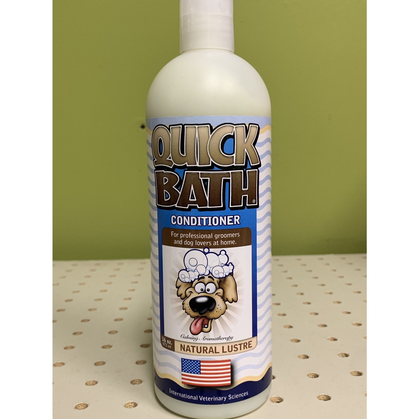 Quick bath QUICK BATH: Natural Luster Conditioner 160Z for professional groomers and dog lovers at home