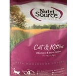 NUTRI SOURCE NS CAT&KITTEN: CHICKEN&RICE 6.6LB