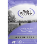 NUTRI SOURCE Small & Medium Breed Puppy. Grain-Free 5LB