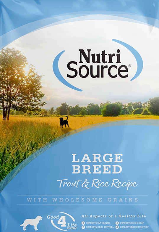nutrisource trout and rice