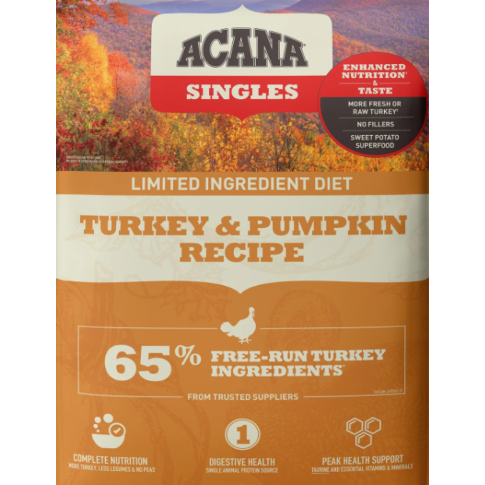 ACANA ACANA. Turkey & Pumpkin Recipe  4.5lbs