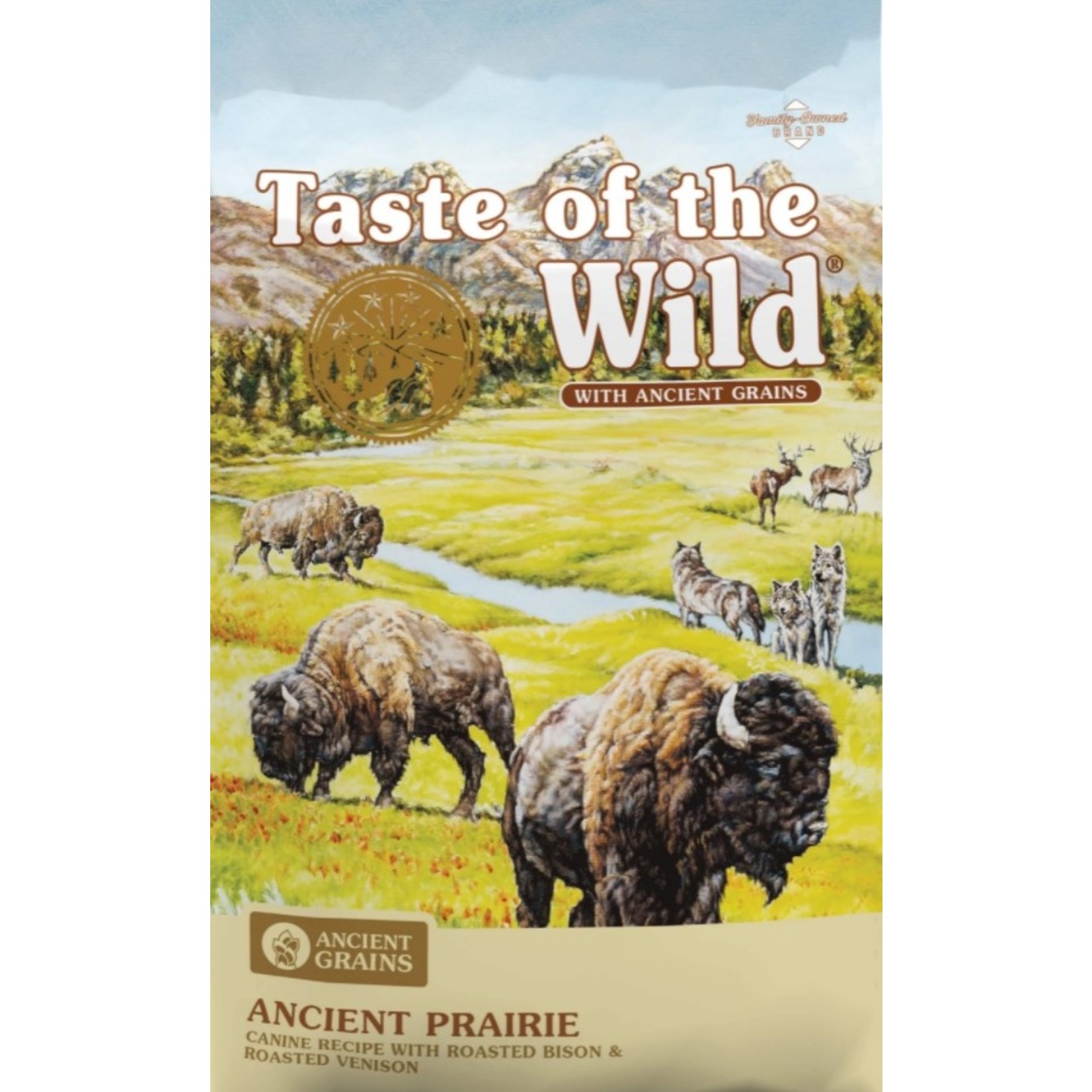 TOW TASTE OF THE WILD. Ancient Grains Ancient Prairie 5LB