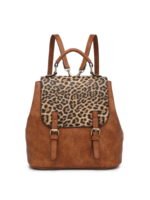 Backpack Shoulder - Leopard/Light Brown