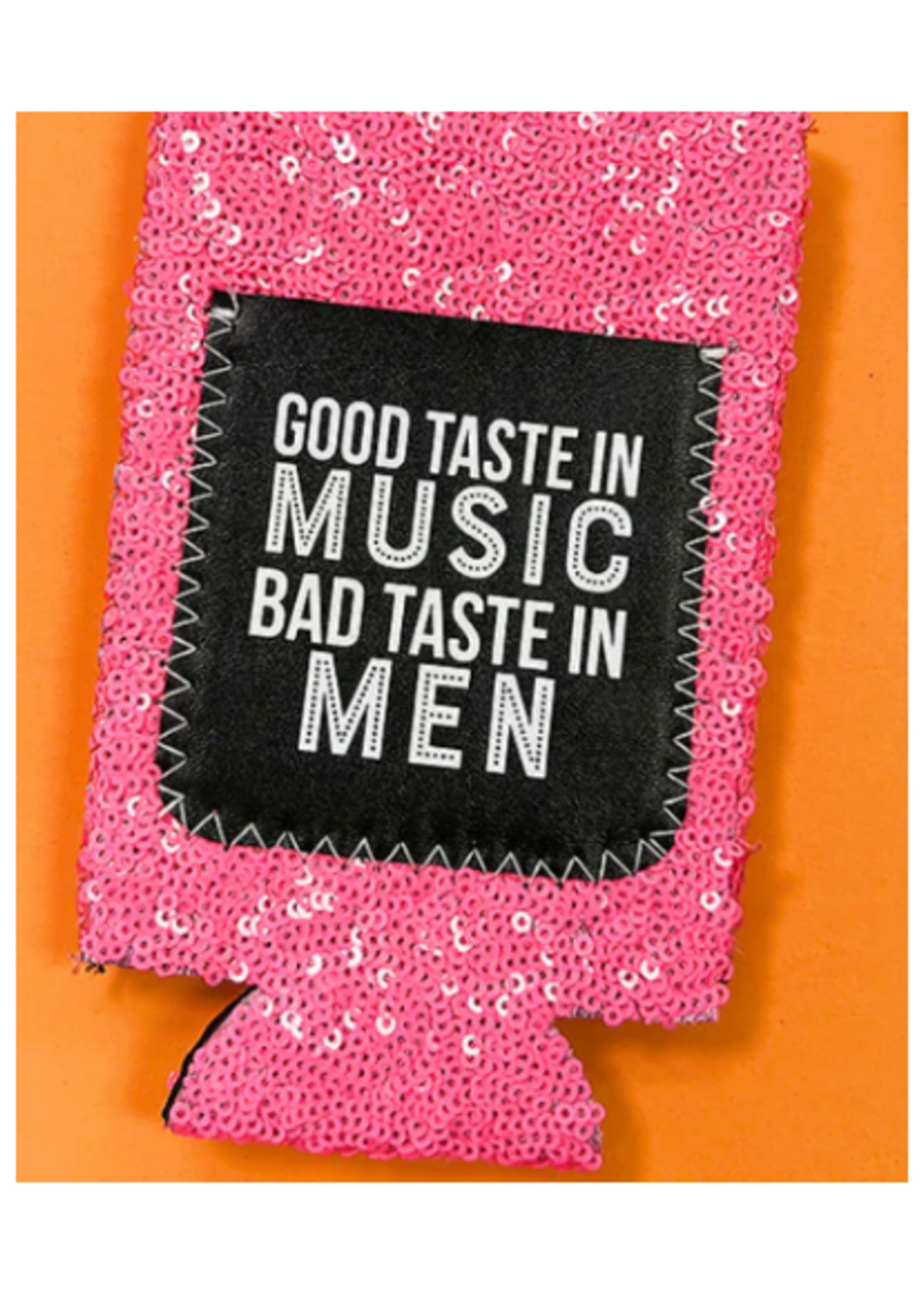 Good Taste In Music Neon Pink Slim Can